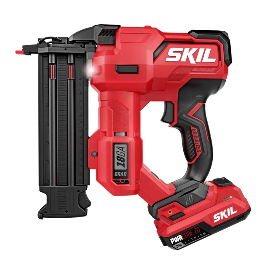 SKIL NA1800B - 10 20V BL 18 Gauge Brad Nailer Kit - Lined Out SKIL NA1800B - 10 20V BL 18 Gauge Brad Nailer KitNailers & Staplers