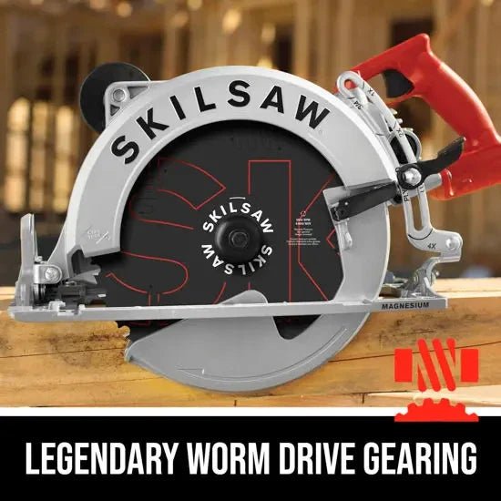 SKIL SPT70WM - 01 10 - 1/4 in. Magnesium Worm Drive SkilSaw - Lined Out SKIL SPT70WM - 01 10 - 1/4 in. Magnesium Worm Drive SkilSawHandheld Circular Saws