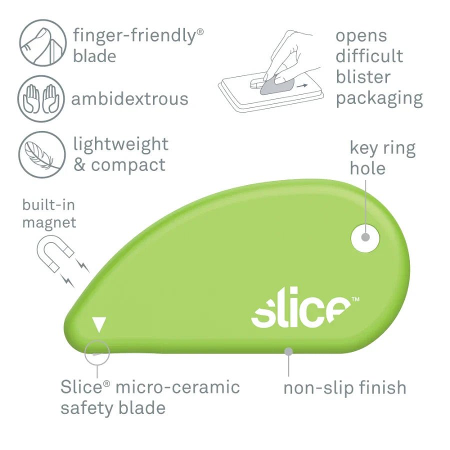 Slice® 00200 Safety Cutter - Lined Out Slice® 00200 Safety CutterCraft Knives