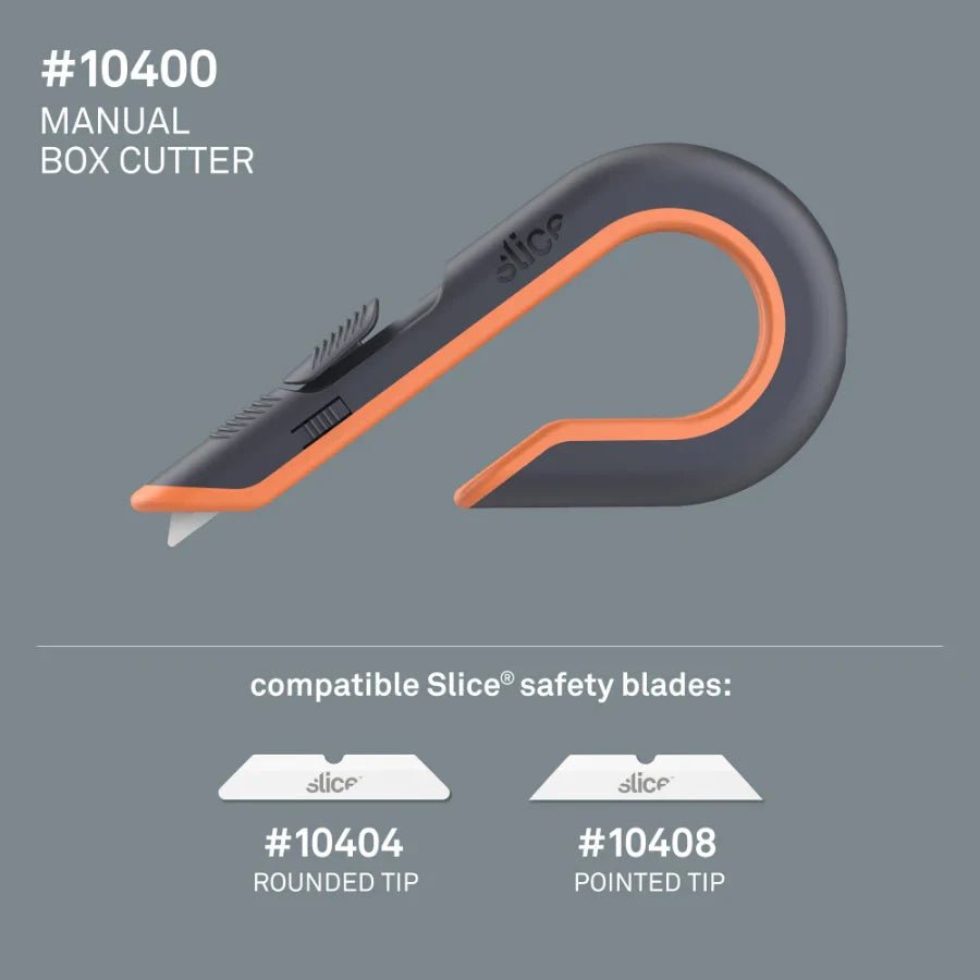 Slice® 10400 Manual Box Cutter - Lined Out Slice® 10400 Manual Box CutterCraft Knives