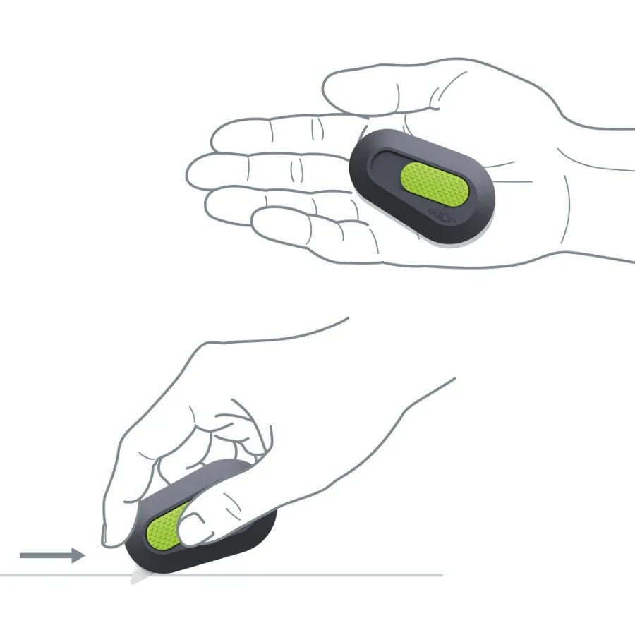 Slice® 10514 Auto - Retractable Mini Cutter - Lined Out Slice® 10514 Auto - Retractable Mini CutterCraft Knives