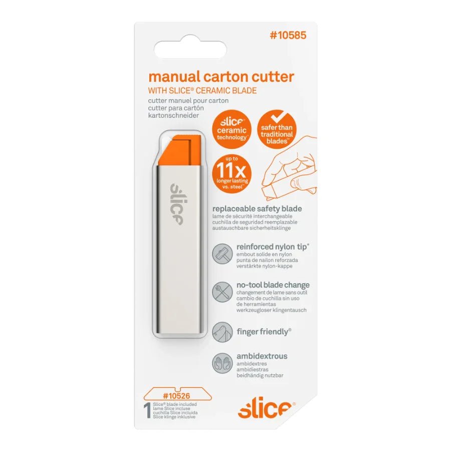 Slice® 10585 Manual Carton Cutter - Lined Out Slice® 10585 Manual Carton CutterCraft Knives