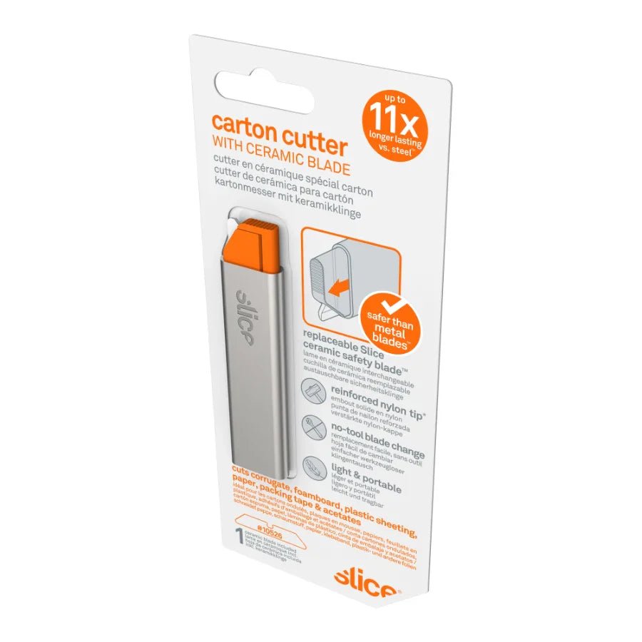 Slice® 10585 Manual Carton Cutter - Lined Out Slice® 10585 Manual Carton CutterCraft Knives
