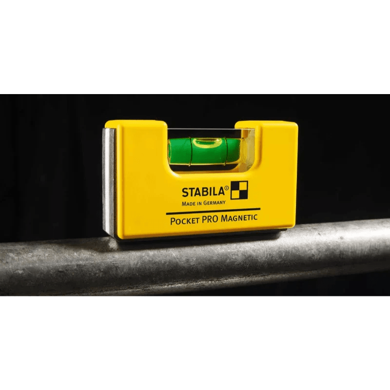 Stabila 11901 Pocket Level Pro w/ Holder - Lined Out Stabila 11901 Pocket Level Pro w/ HolderLevels