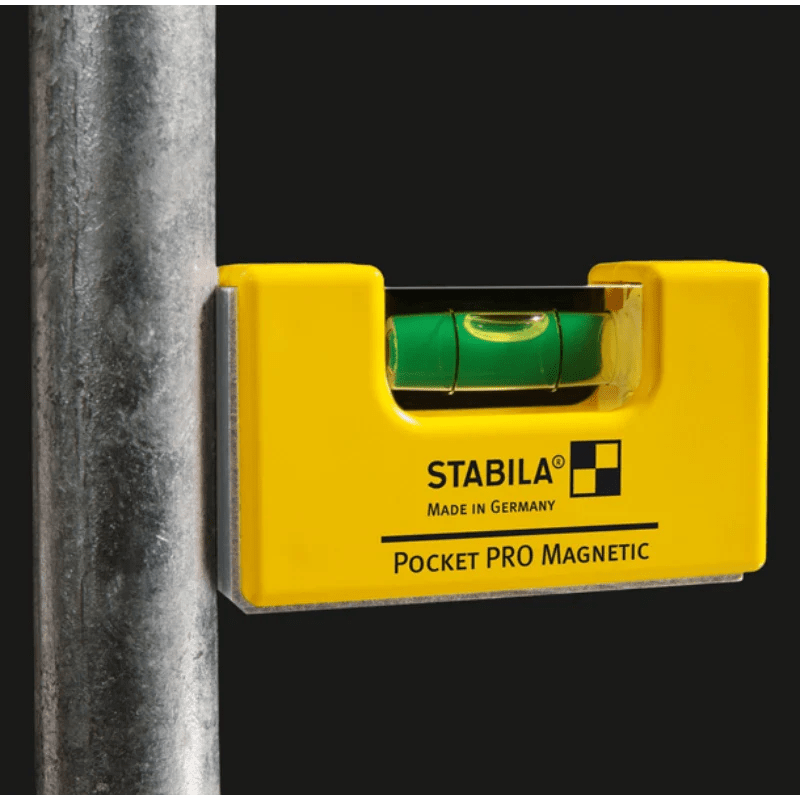 Stabila 11901 Pocket Level Pro w/ Holder - Lined Out Stabila 11901 Pocket Level Pro w/ HolderLevels