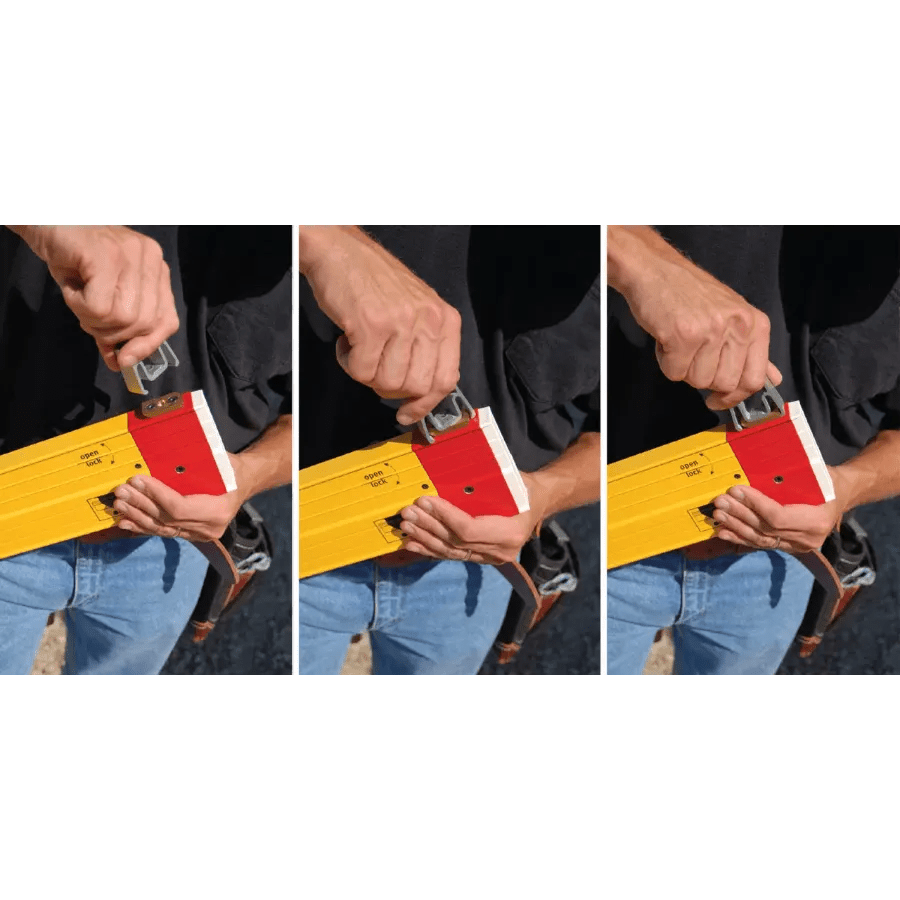 Stabila 35712 7' - 12' Extendable Plate Level w/ Removable Standoffs - Lined Out Stabila 35712 7' - 12' Extendable Plate Level w/ Removable StandoffsLevels
