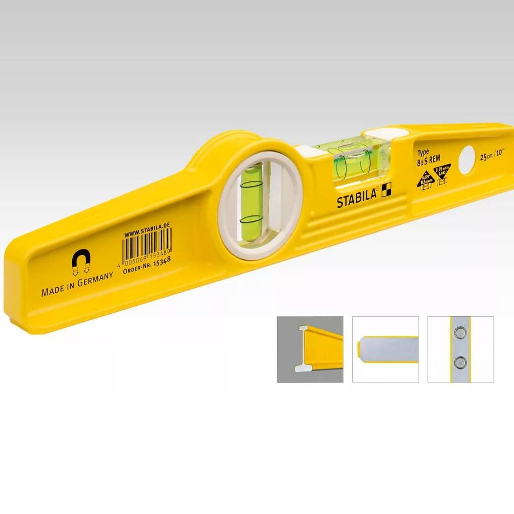 Stabila 48296 Mason 3 Spirit Level Set - 24 inch 48 inch 10 inch Torpedo and Case - Lined Out Stabila 48296 Mason 3 Spirit Level Set - 24 inch 48 inch 10 inch Torpedo and CaseSpirit Levels