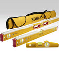 Stabila 48296 Mason 3 Spirit Level Set - 24 inch 48 inch 10 inch Torpedo and Case - Lined Out Stabila 48296 Mason 3 Spirit Level Set - 24 inch 48 inch 10 inch Torpedo and CaseSpirit Levels