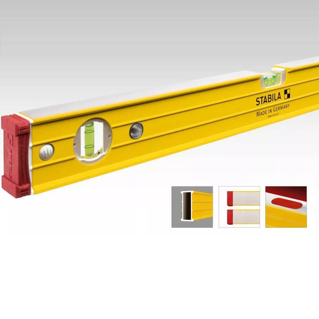 Stabila 48380 Magnetic 3 Spirit Level Set - 24 inch 48 inch 10 inch Torpedo and Case - Lined Out Stabila 48380 Magnetic 3 Spirit Level Set - 24 inch 48 inch 10 inch Torpedo and CaseSpirit Levels