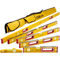Stabila 78296 Type 196 Classic 6 Level Set & Case 78296 - Lined Out Stabila 78296 Type 196 Classic 6 Level Set & Case 78296Levels