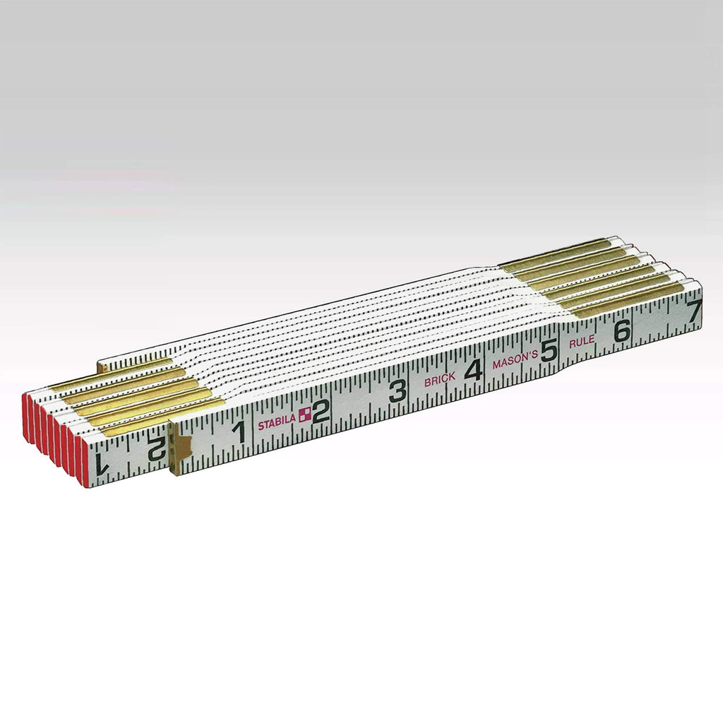 Stabila 80001 Type 600 Mason's Folding Ruler - Lined Out Stabila 80001 Type 600 Mason's Folding RulerRulers