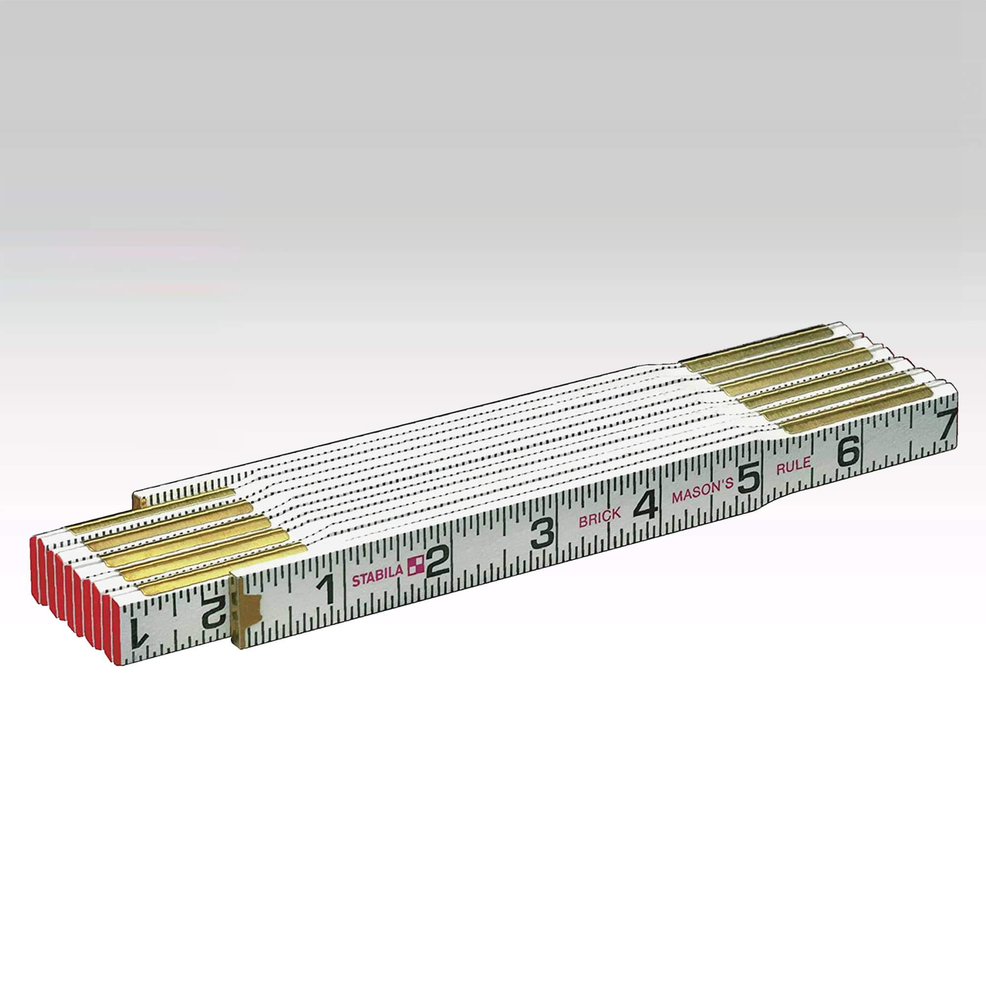 Stabila 80001 Type 600 Mason's Folding Ruler - Lined Out Stabila 80001 Type 600 Mason's Folding RulerRulers