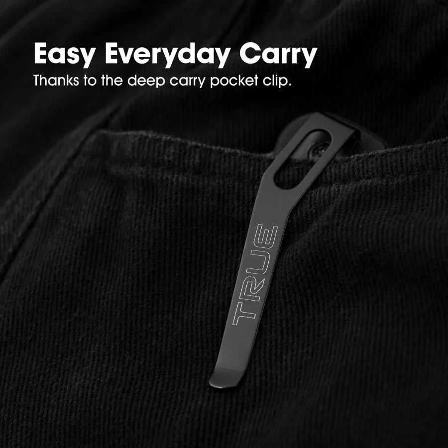 TRUE TRU - FMK - 0006 Ball Bearing Flipper Knife - Lined Out TRUE TRU - FMK - 0006 Ball Bearing Flipper KnifeUtility Knives
